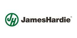 James Hardie logo: green circle with