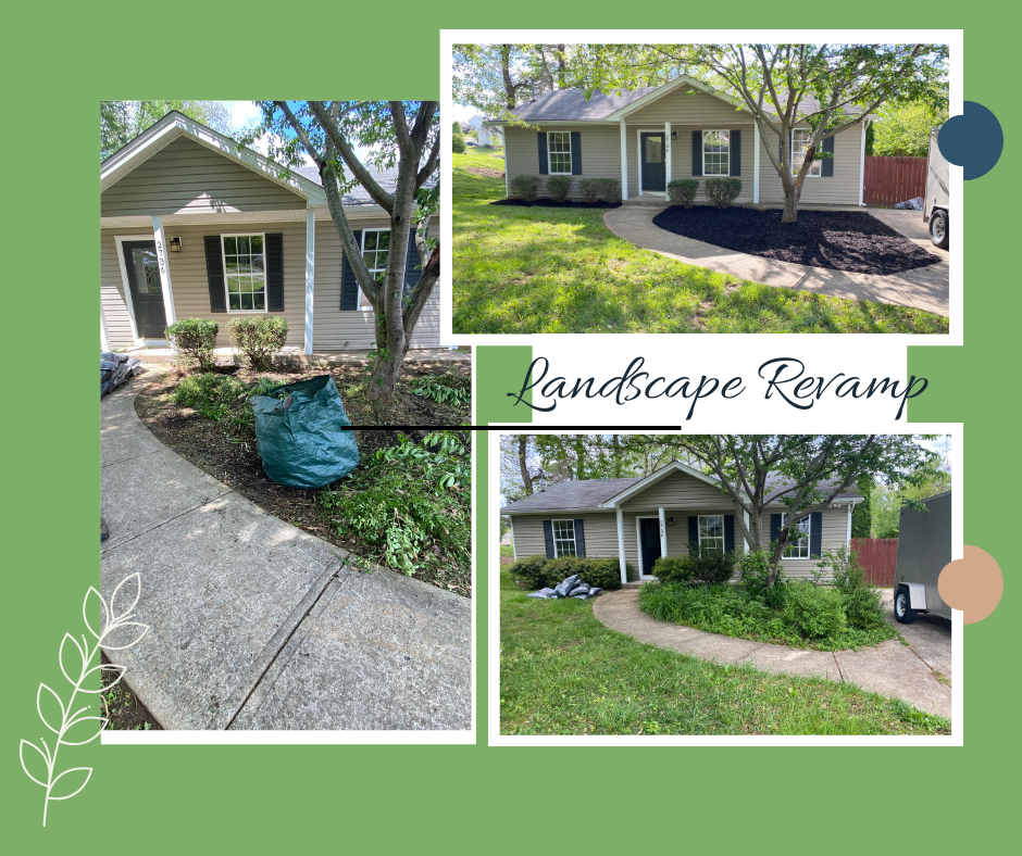 A collage of pictures of houses and gardens.