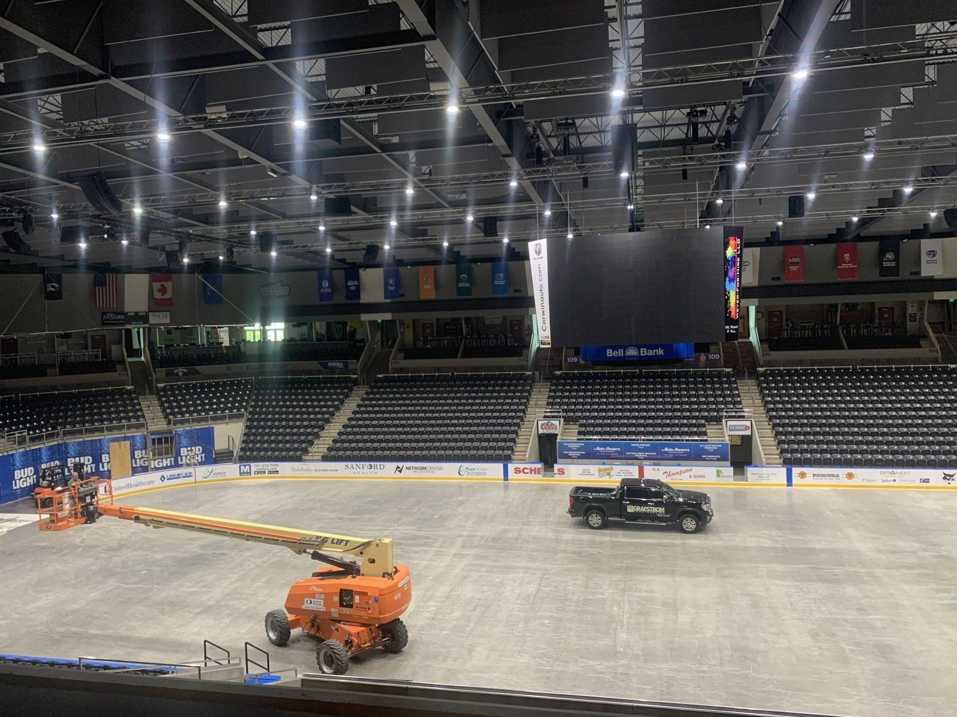 Scheels Arena | Grafstrom Construction Photos | Construction Services