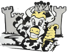 King Cones Castle - Cow Logo