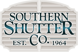 The logo for southern shutter co. was established in 1964