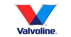 Valvoline logo with red and blue V above the word “Valvoline”