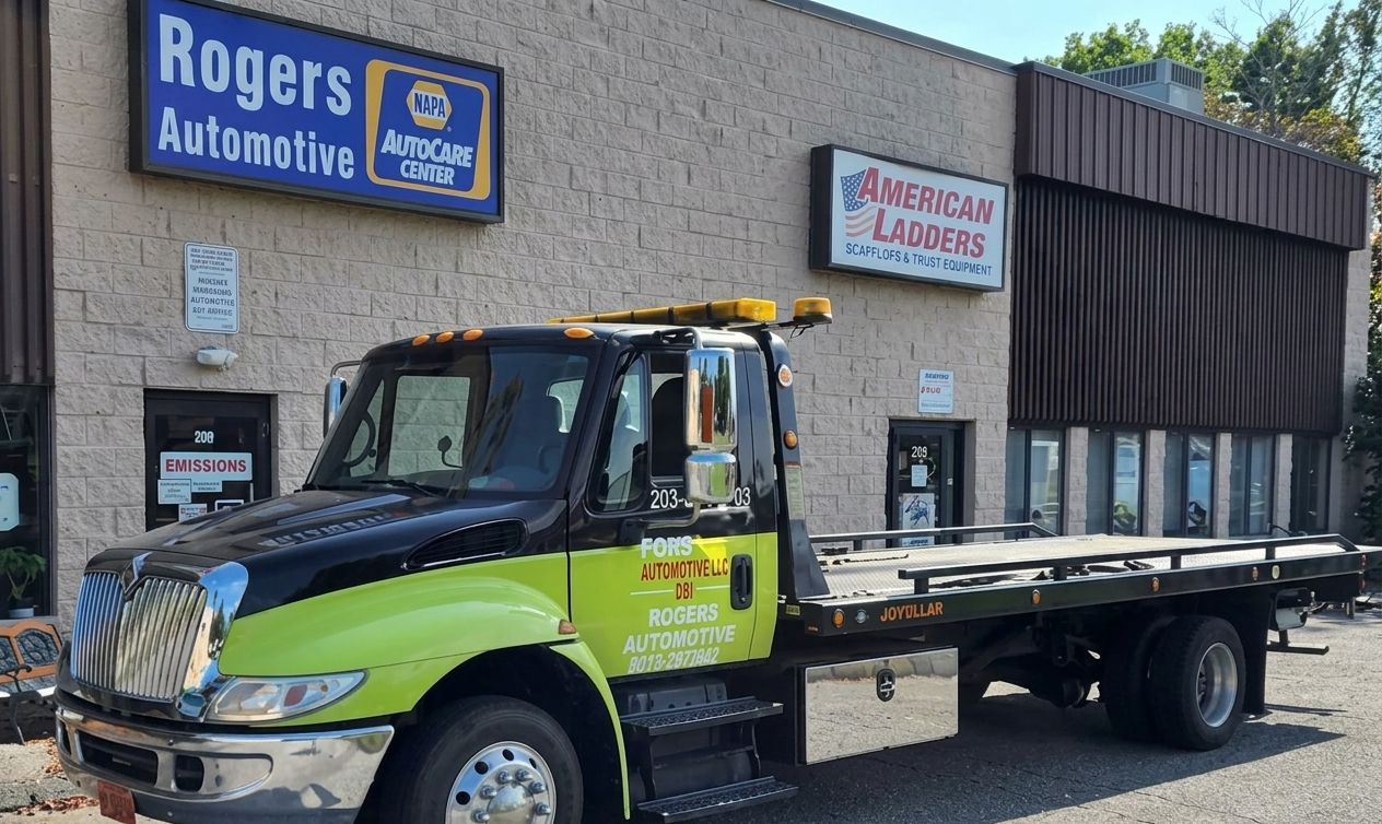 Roger's Automotive and Towing logo