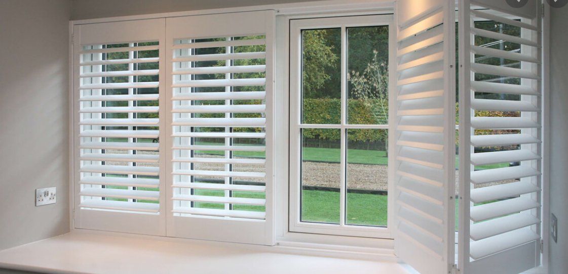 Residential house window shutter