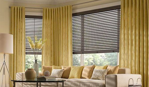 Residential house window blinds