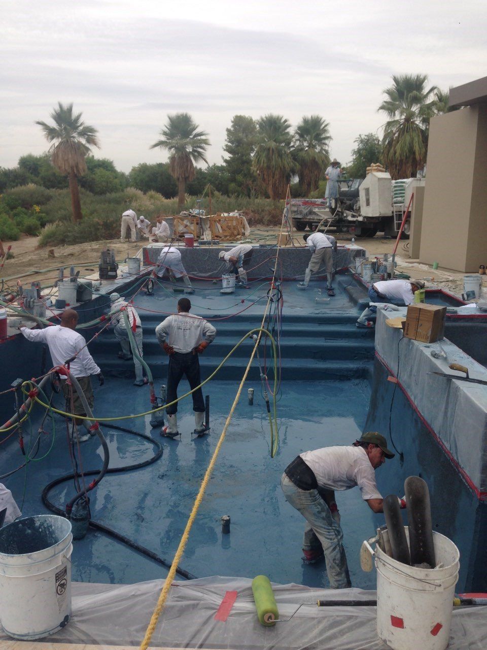 Swimming pool service