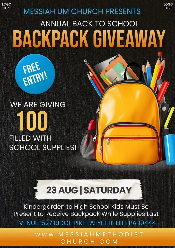 Backpack Giveaway