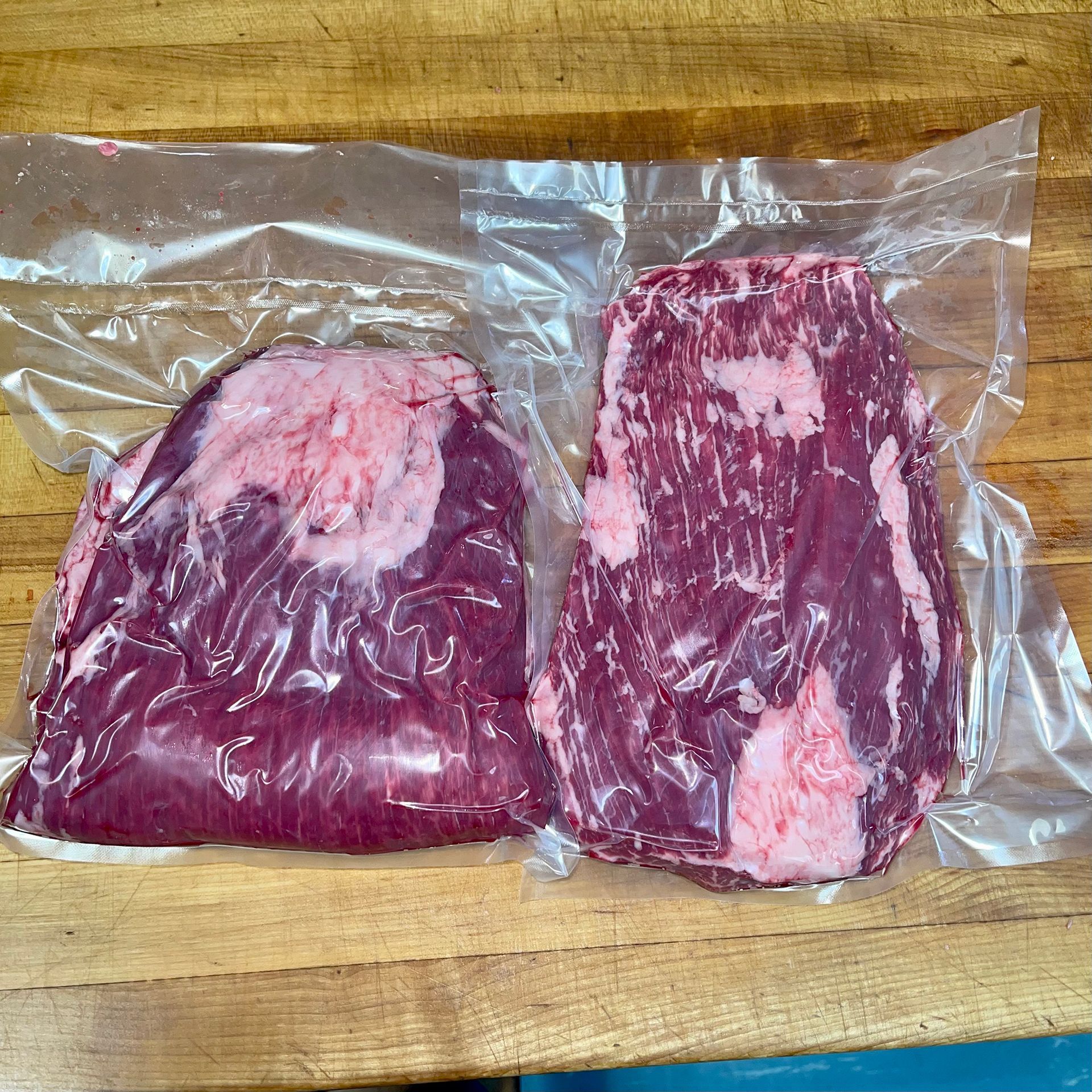 Black wagyu flank