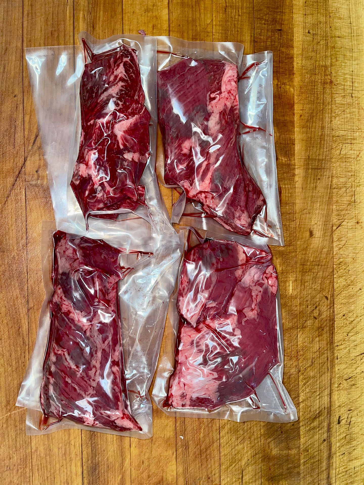 Black hanger steak