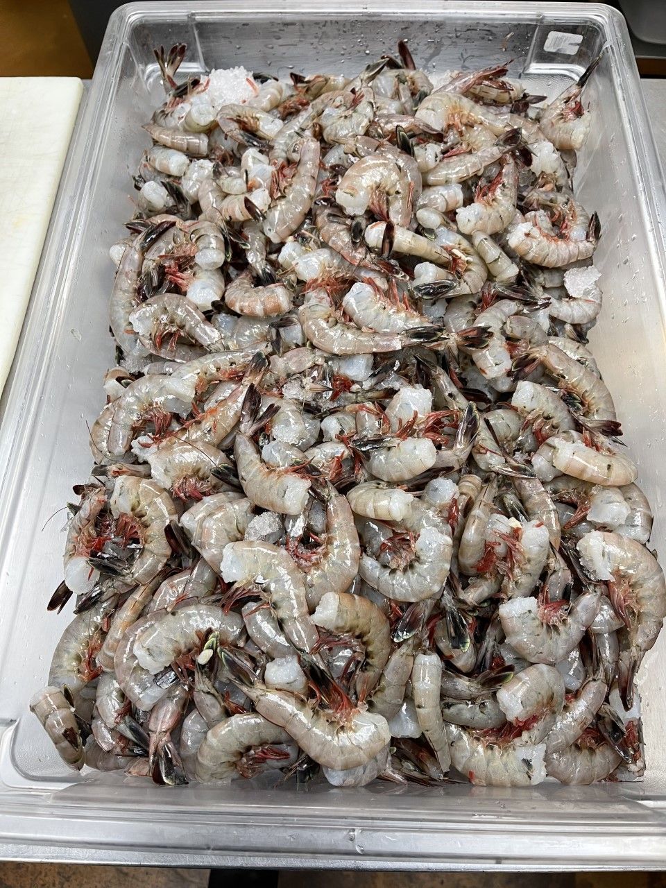 Raw shrimp