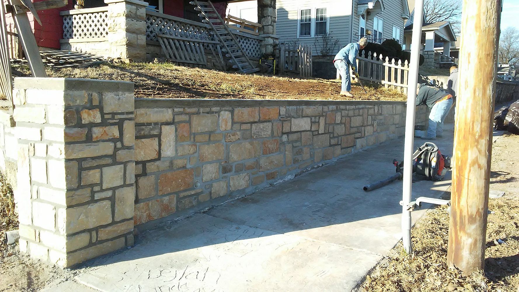 Stone masonry