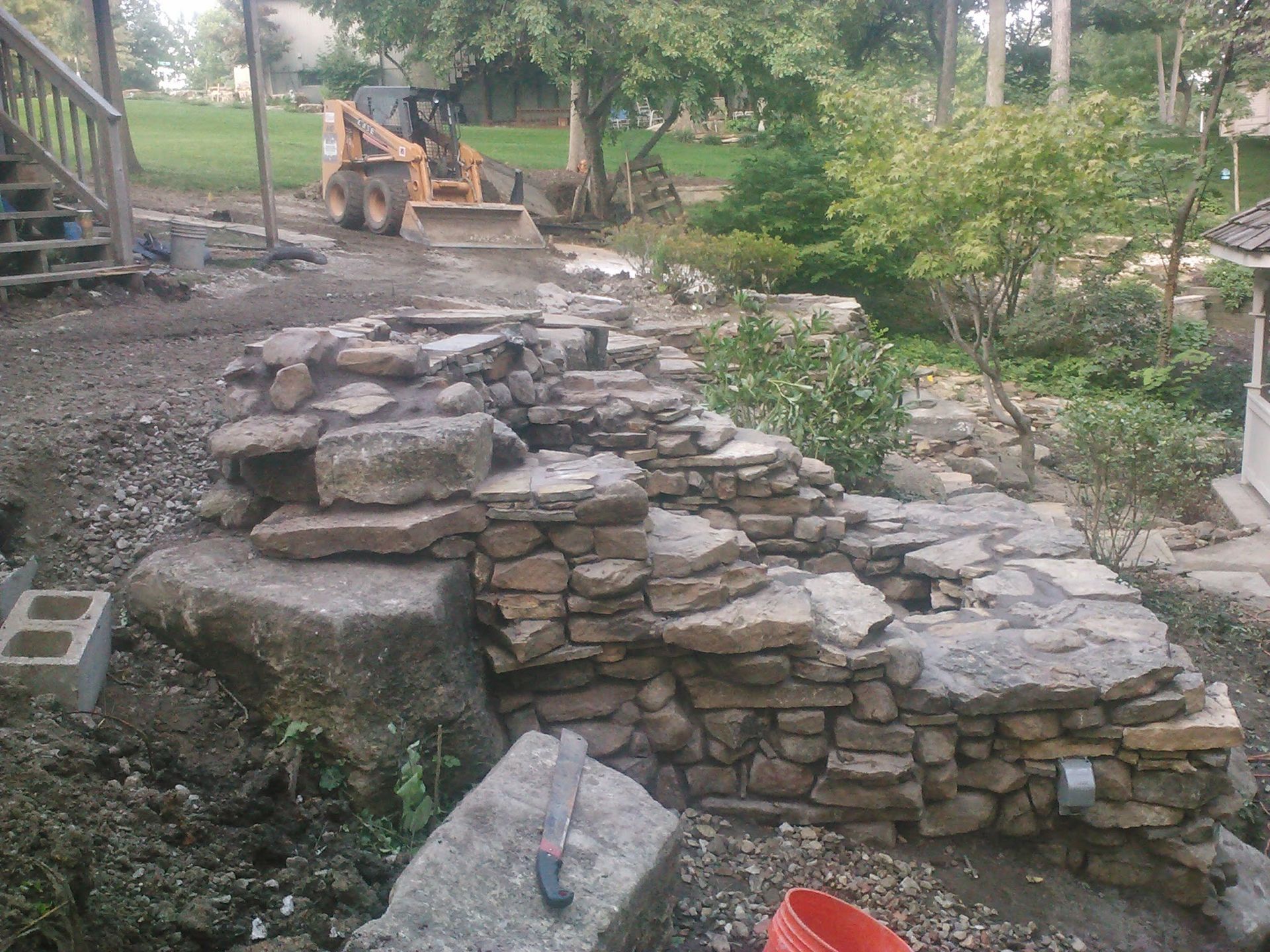 Outdoor hardscaping