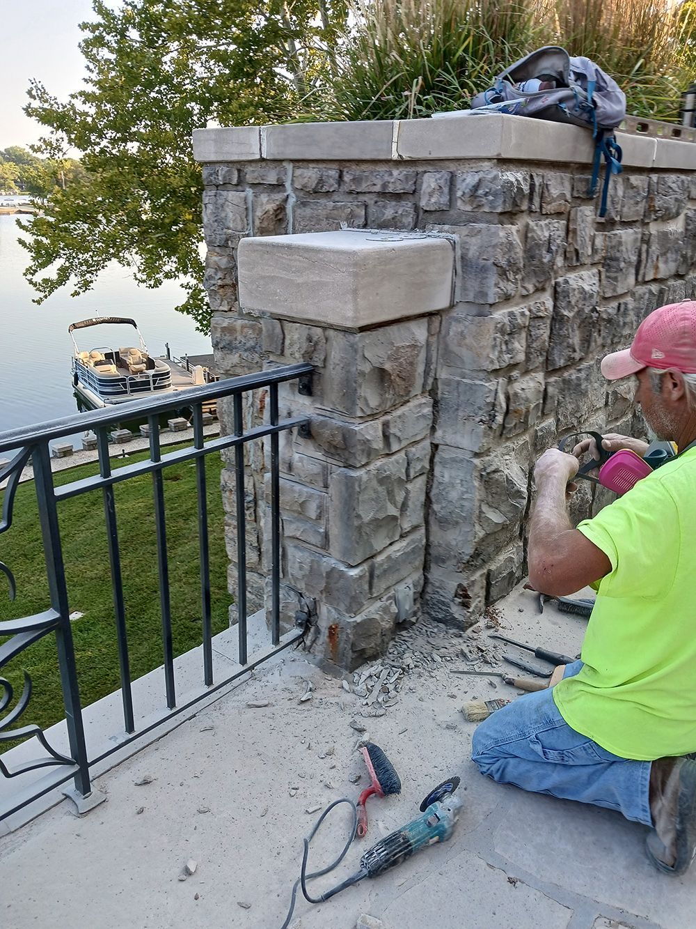 Brick stone restoration