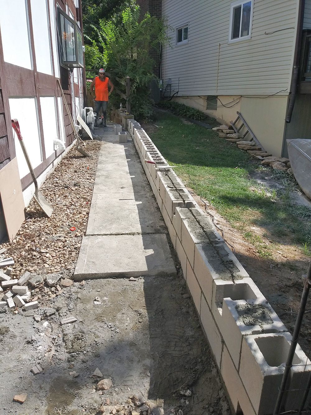 Walkway construction