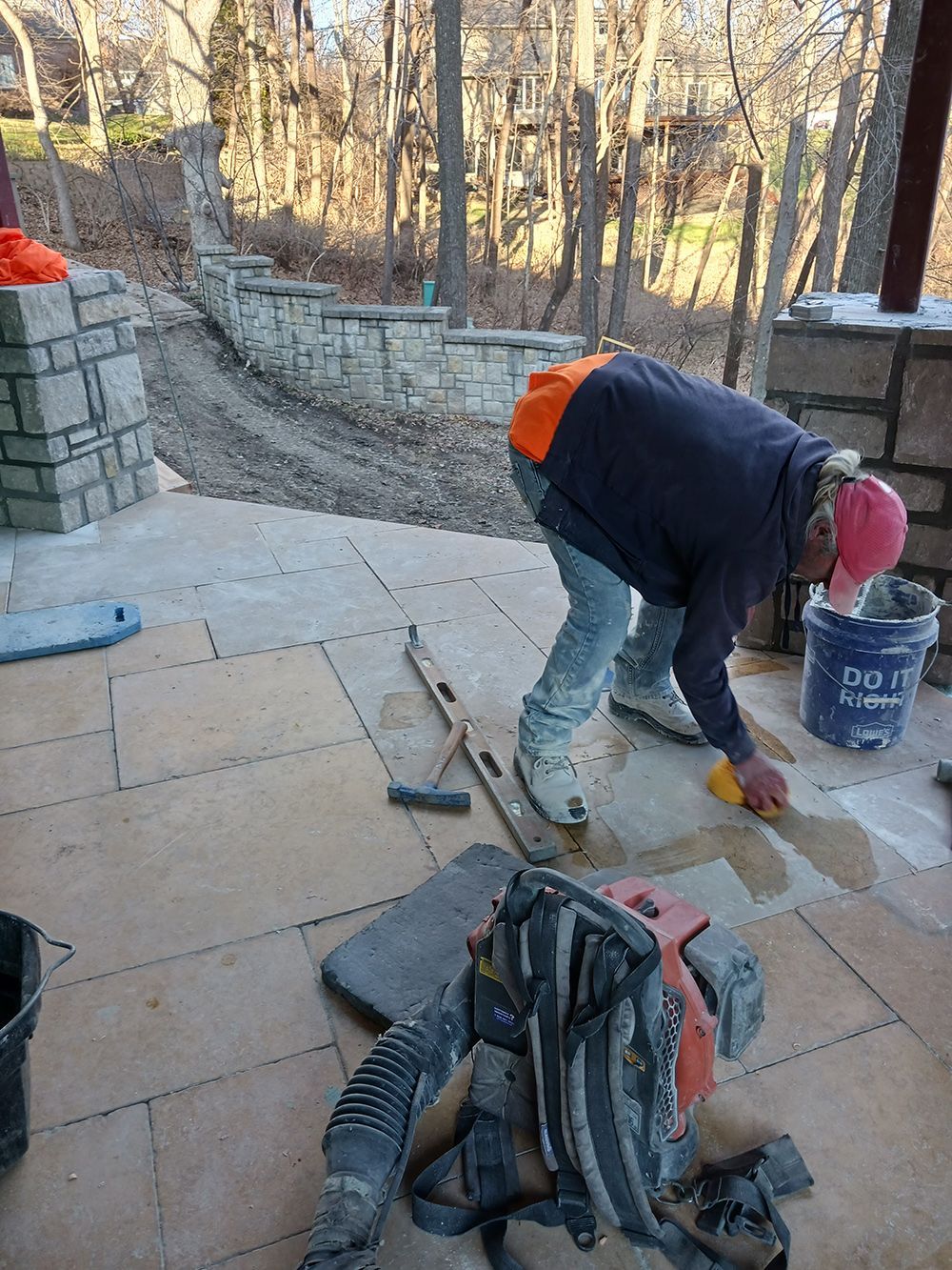 Patio construction