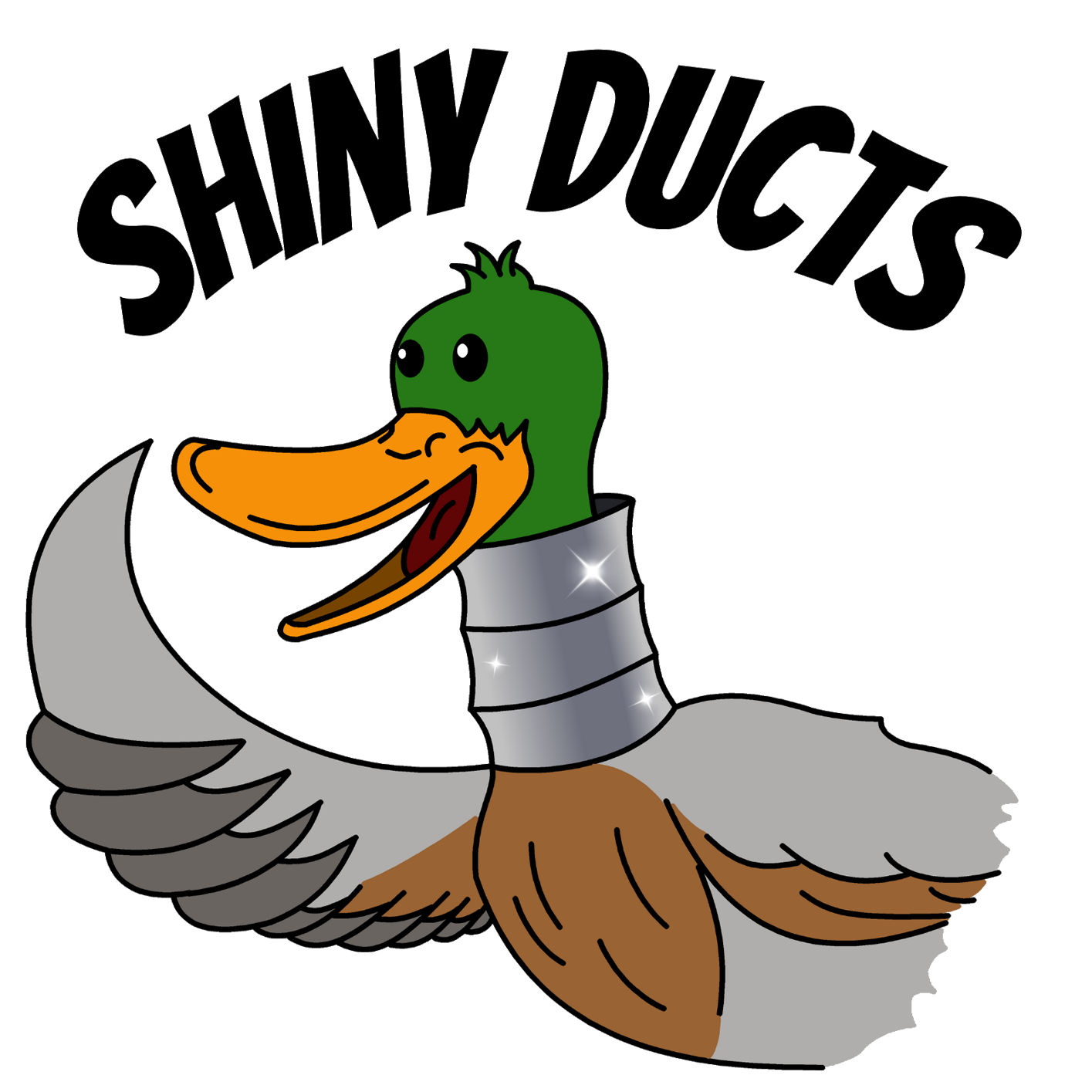 Shiny Ducts Logo