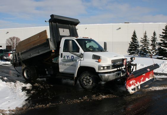 commercial snow removal new lenox il