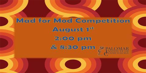 A poster that says mad for mod competition on it