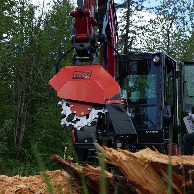 Eterra Vortex Excavator Stump Grinder Attachment