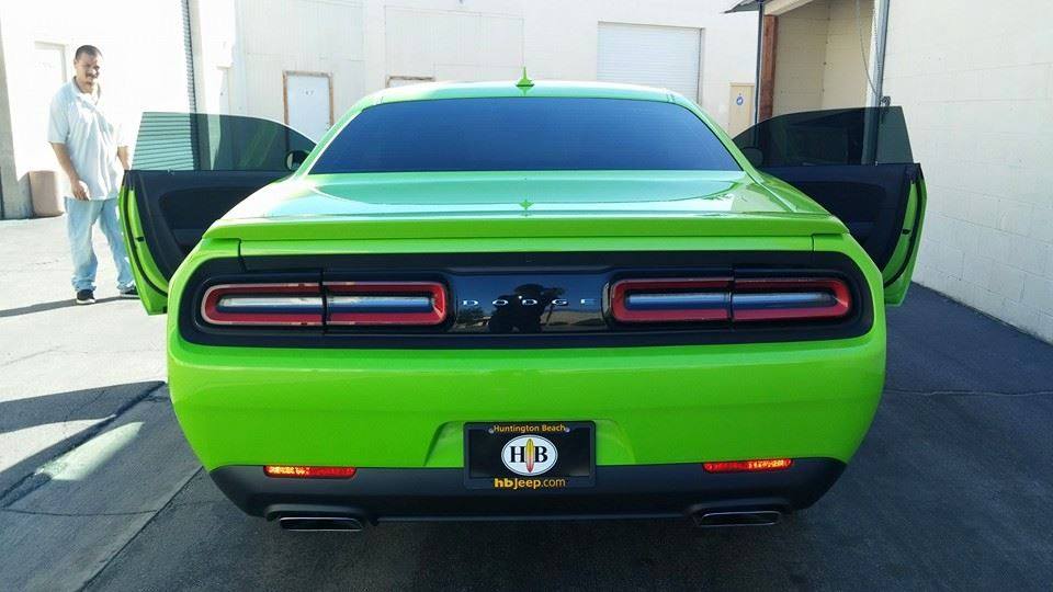 2015 Challenger after tinting