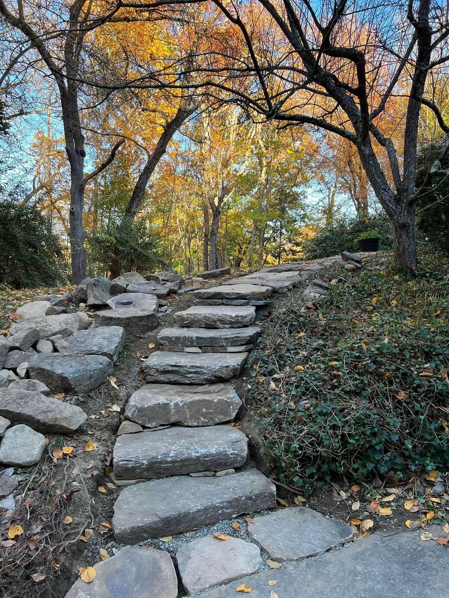 Stone steps