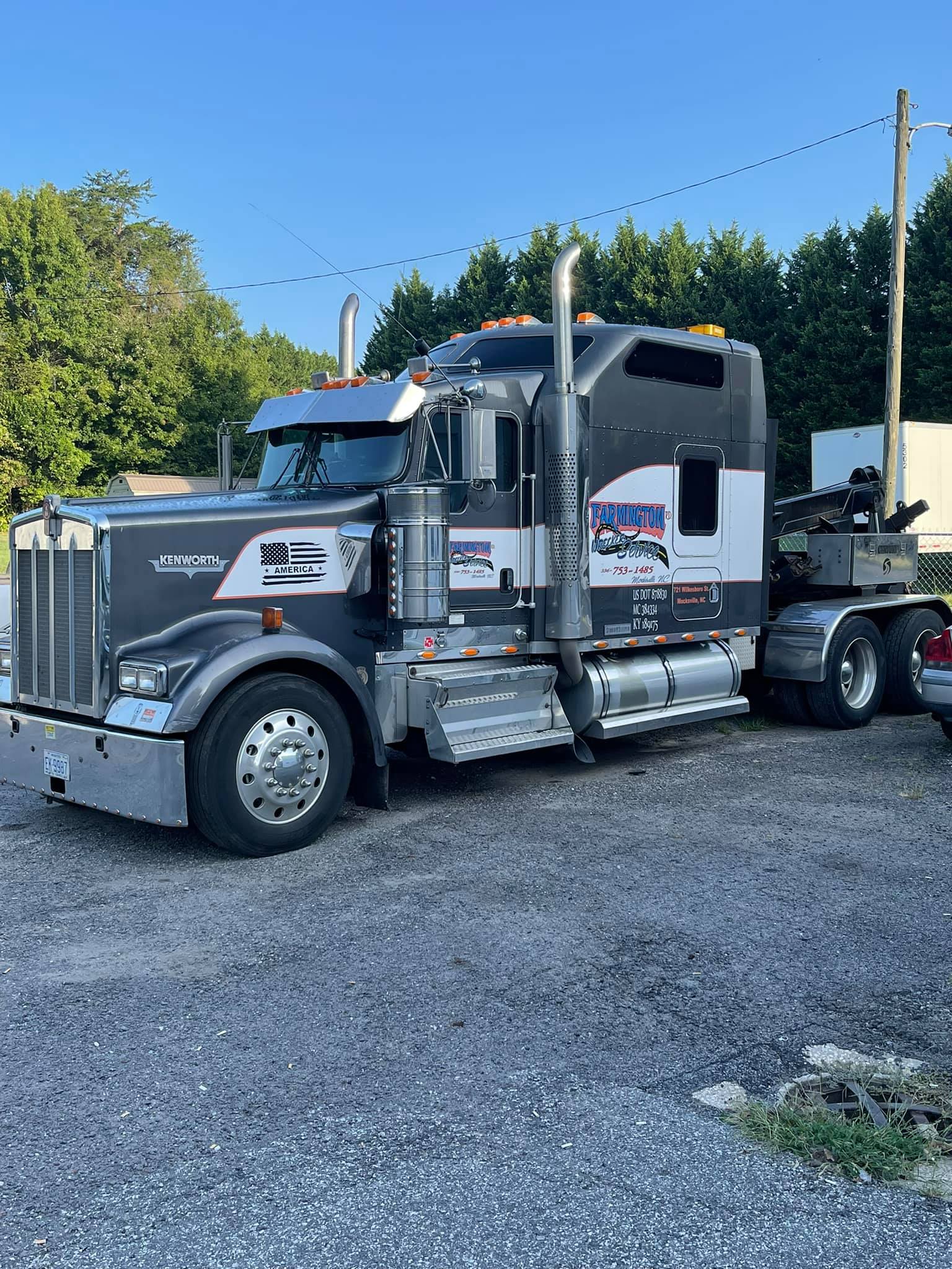 Gray Heavy Big Truck