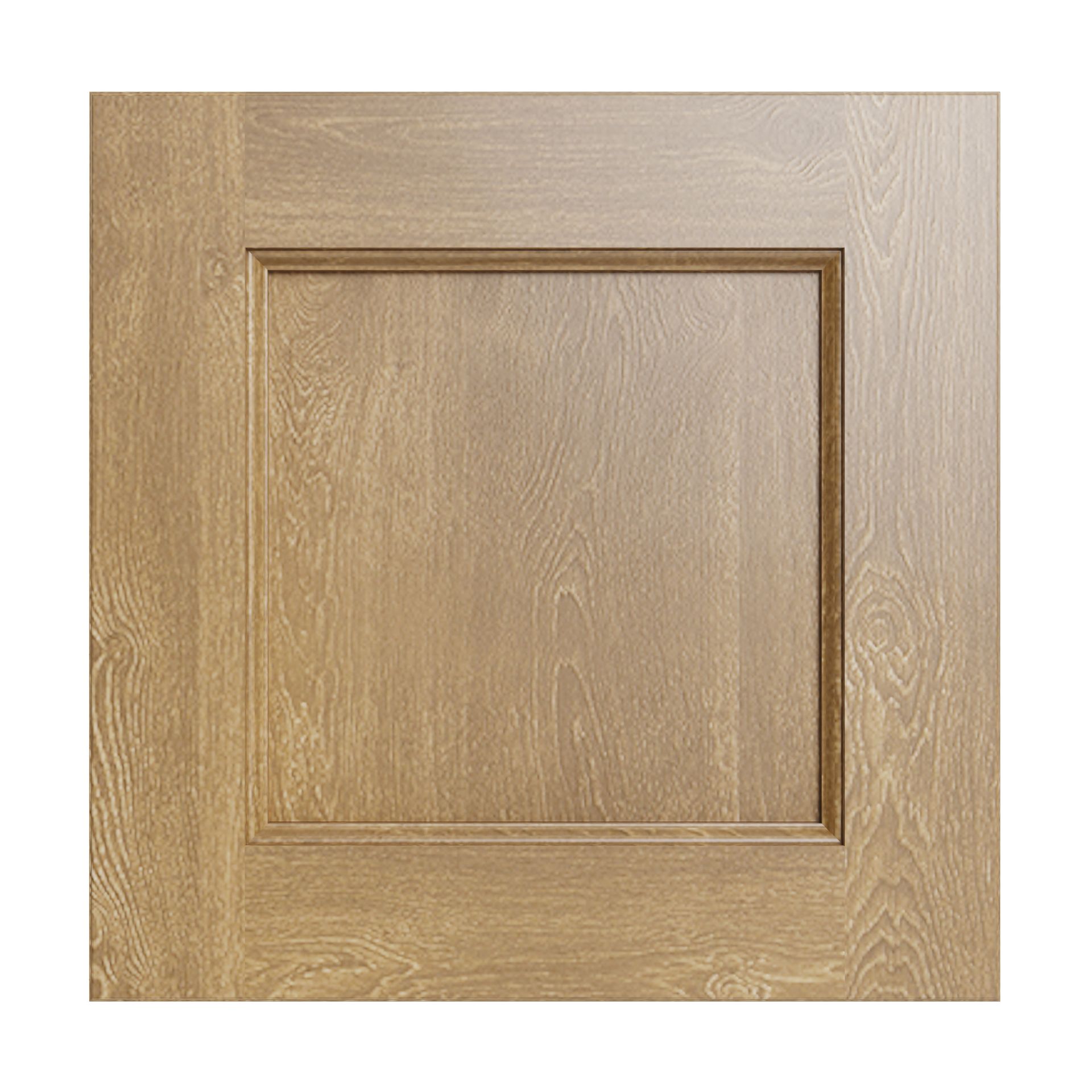 A close up of a wooden door on a white background.