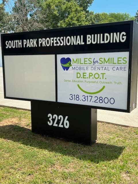 Miles For Smiles LLC's signage
