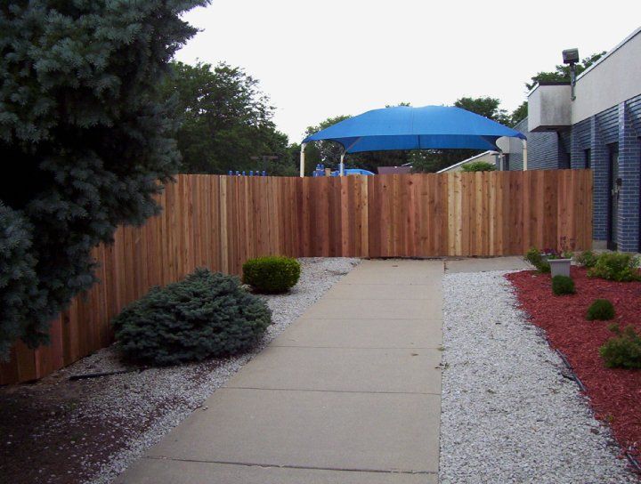 Residential fence
