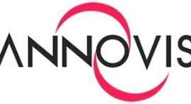 ANNOVIS logo with black text and a red crescent shape.