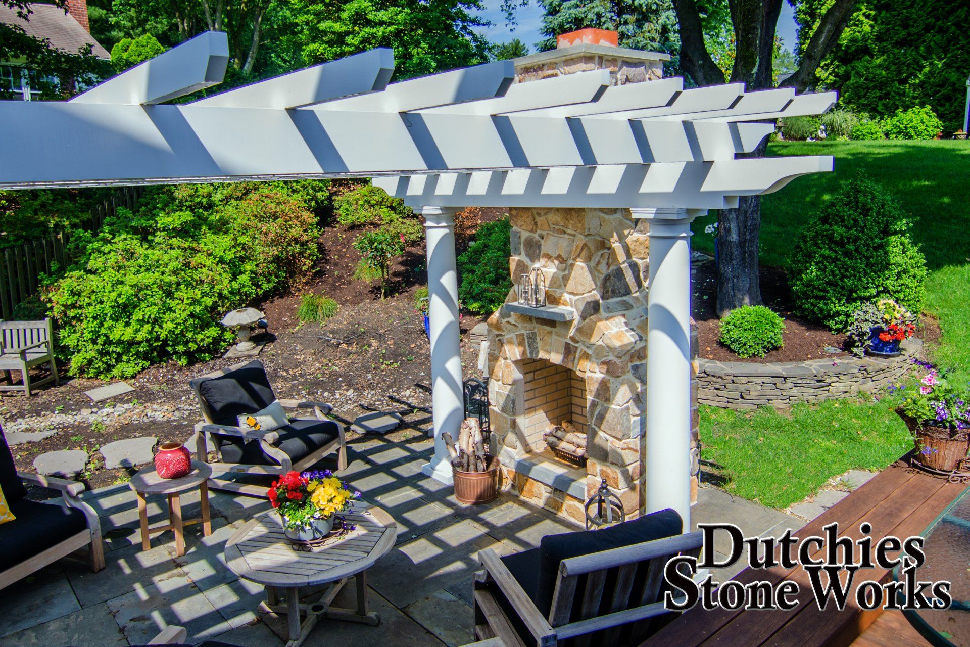 Outdoor Fireplace #2