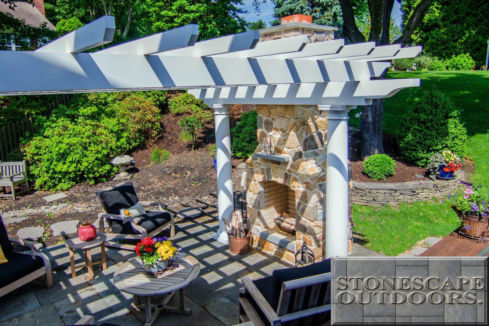 Outdoor Fireplace #3