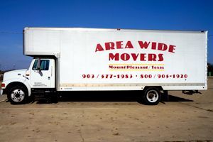 Area Wide Movers truck