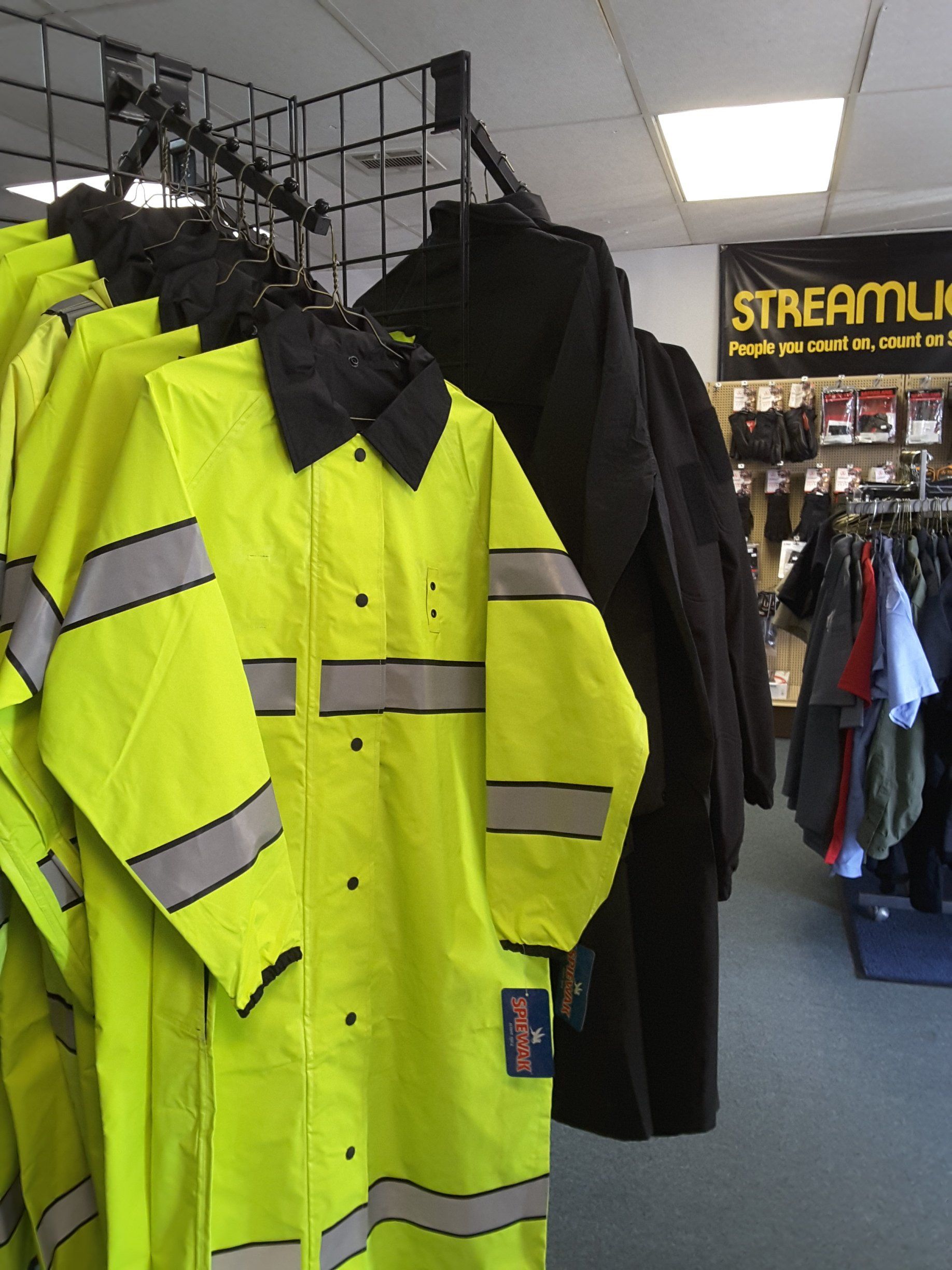 reflector rain jackets