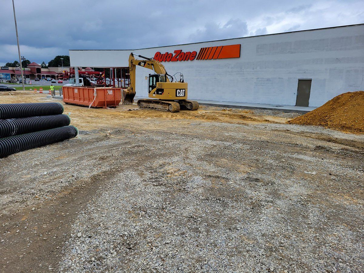 Commercial concrete construction services