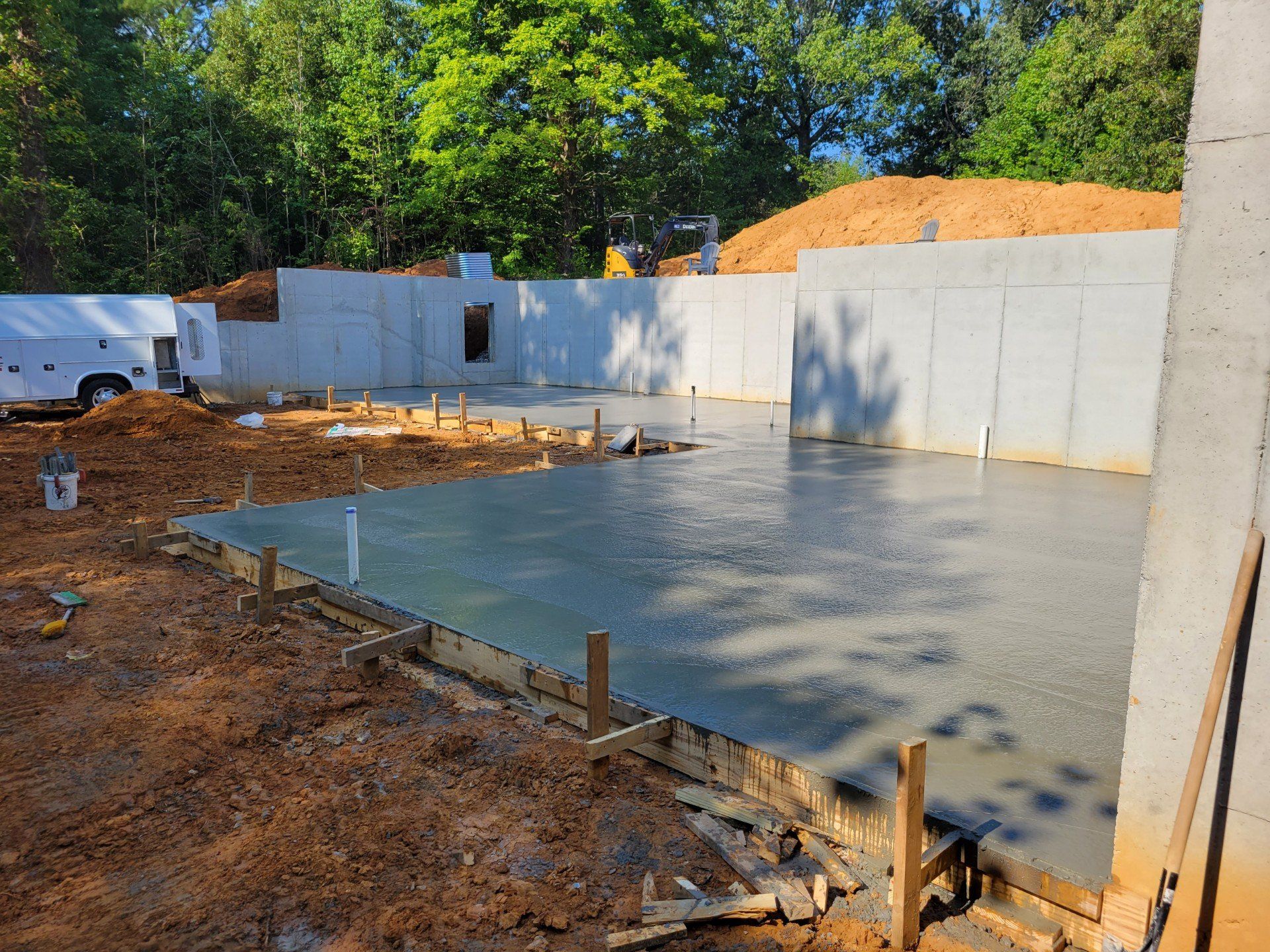 residential concrete floor