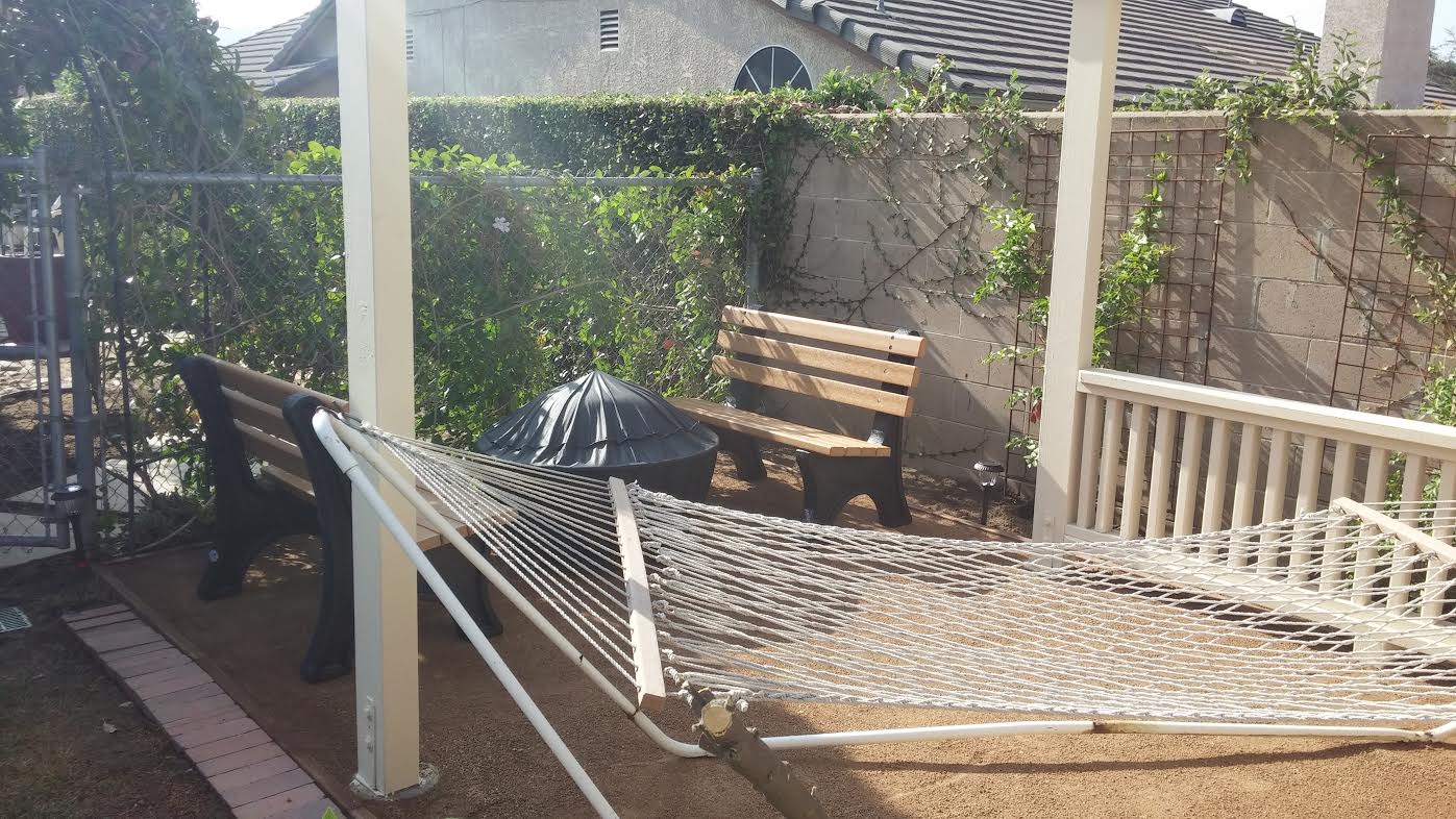 Relaxing outdoor space