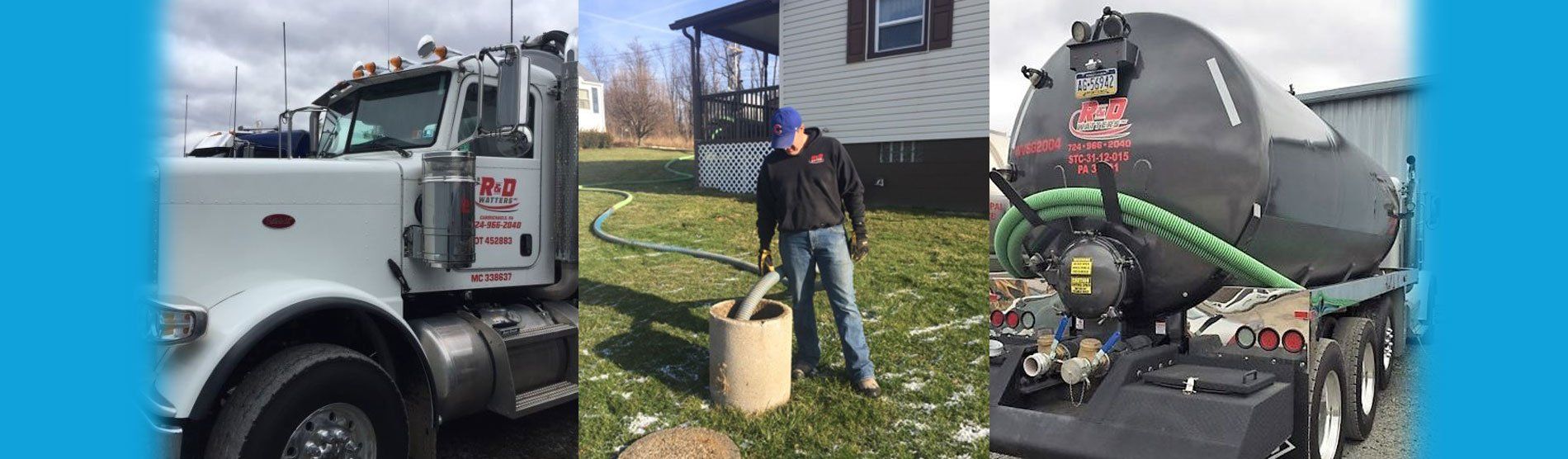 R & D Watters Septic Service, Inc. Carmichaels 7249662477