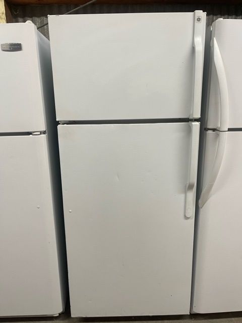 Two door white refrigerator