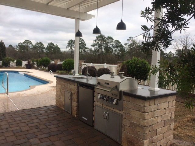 Outdoor kitchen