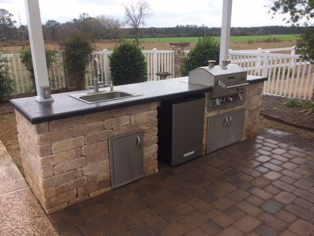 Outdoor kitchen