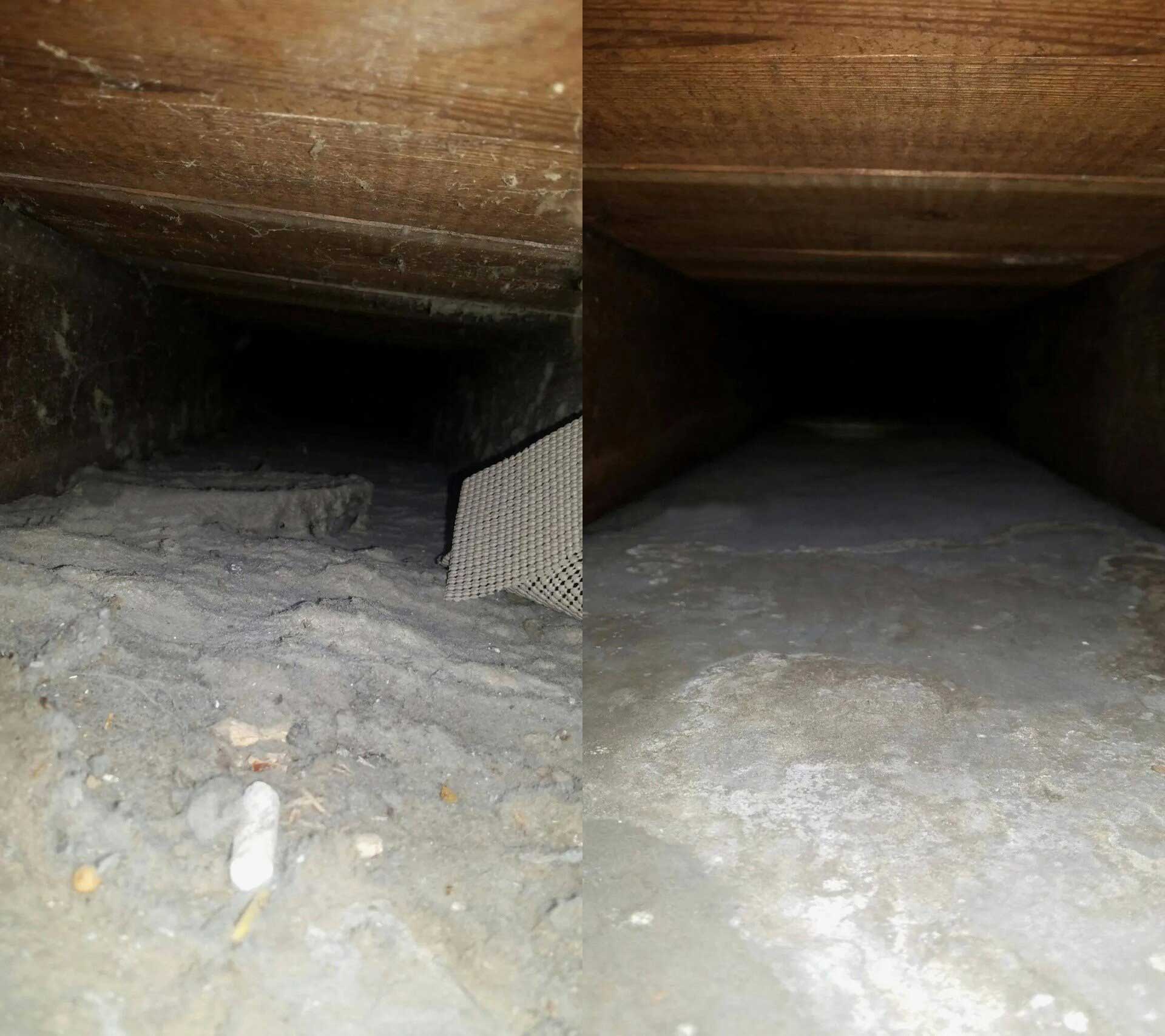 Residential duct cleaning