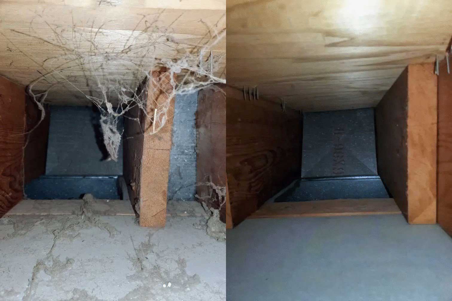 Residential duct cleaning