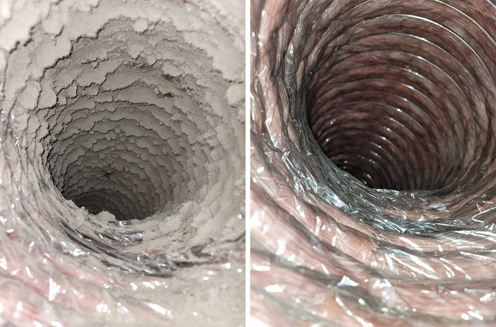 Commercial dryer vent cleaning