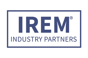 IREN logo: Blue text 