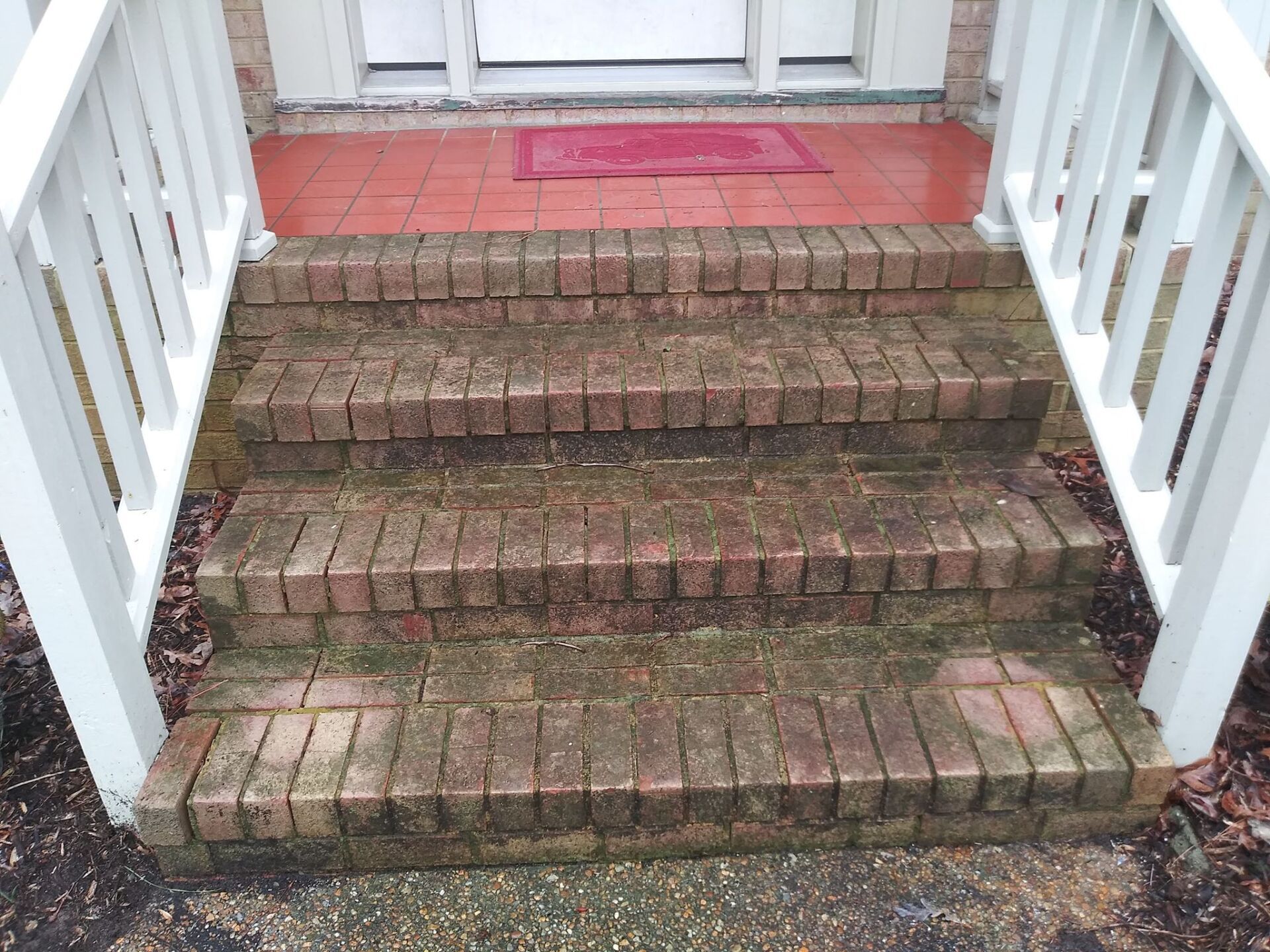 steps cleaning