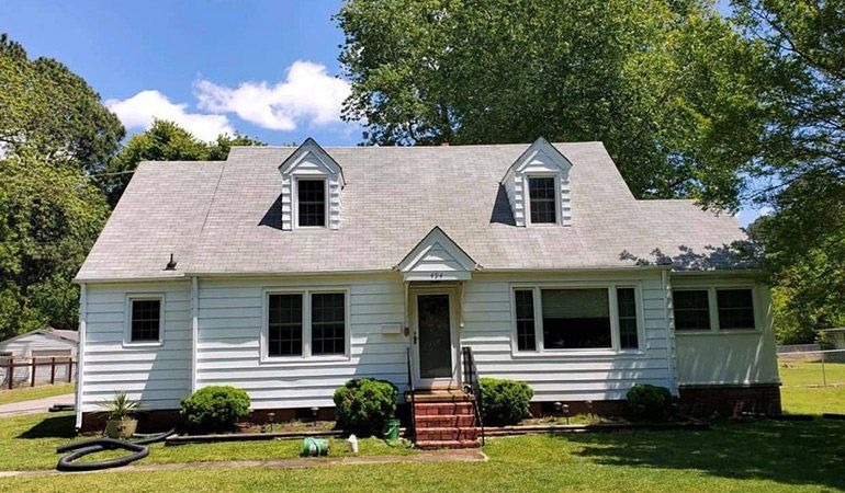 After roof cleaning