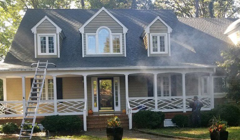Roof cleaning
