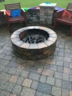 Patio Installation Work