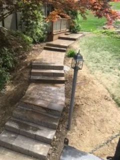 Patio Installation Work